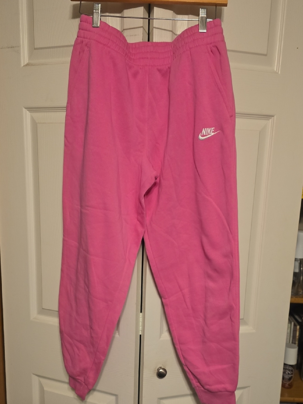Nike Kids Hot Pink Fleece Joggers